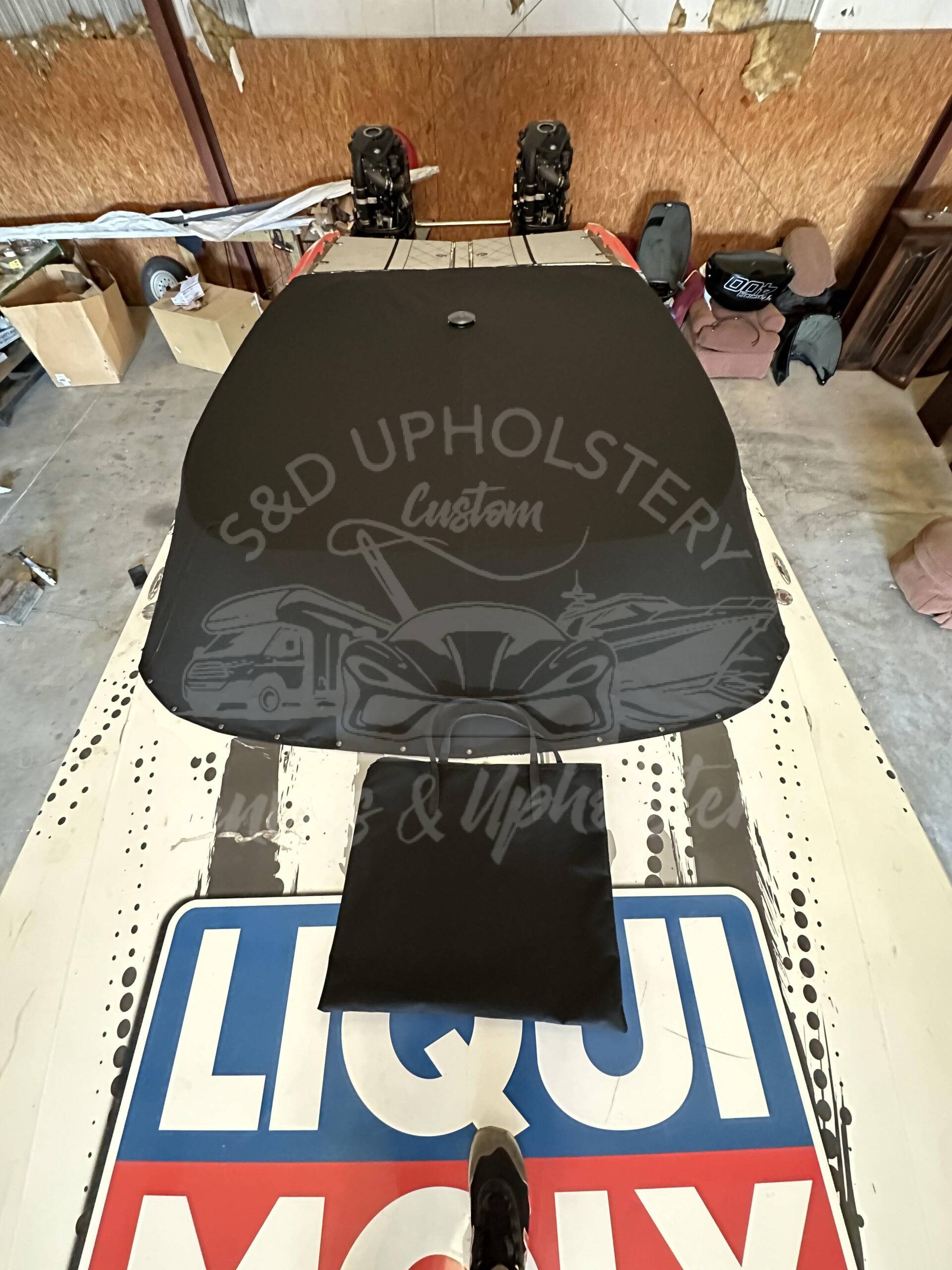 Spectre Powerboat Custom Cover & Head Rests