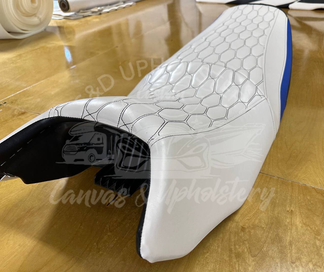 Customized Jet Ski Seat Upholstery